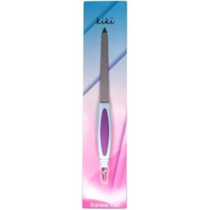 kiki health 2in1 double sided nail file buffer cuticle remover trimmer sanding and polish tool 9999